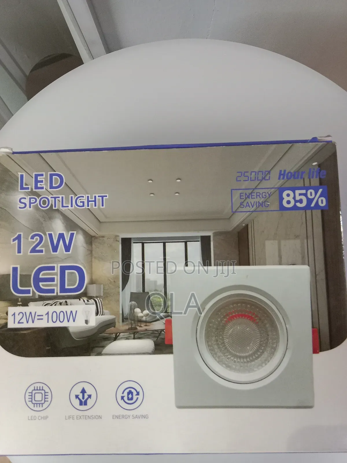 12w Downlight, Ceiling Light, Gypsum Light Square