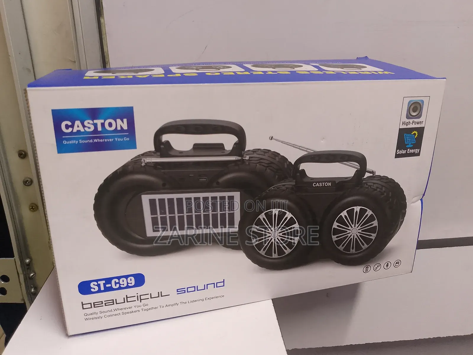 Wireless Portable Radio Speaker With Bluetooth Connectivity