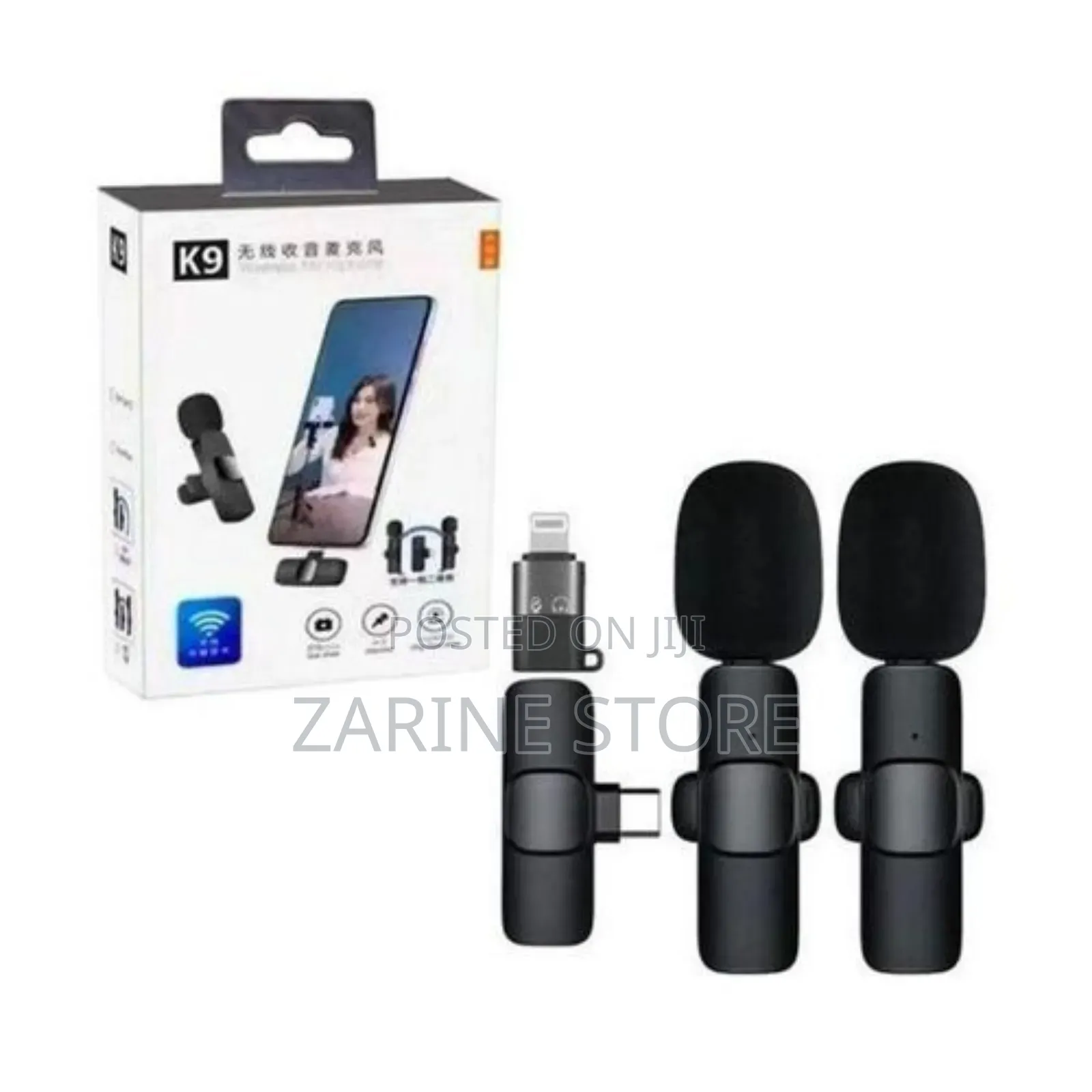  Wireless Microphone for Live Show, Interview and Vlog