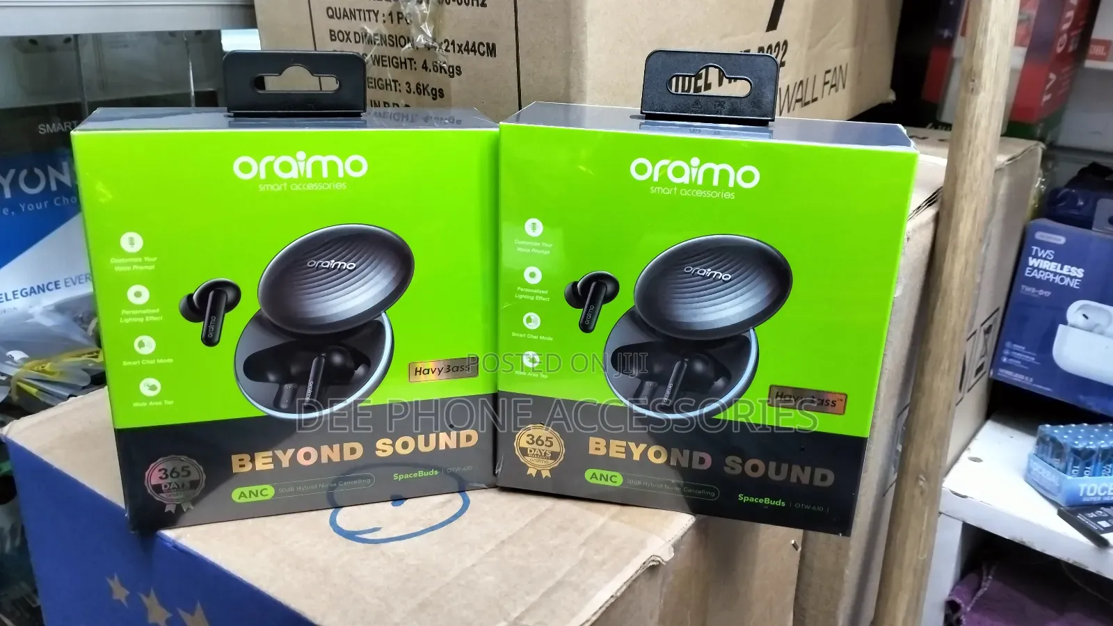 Oraimo Space Buds Anc Bluetooth Headphones