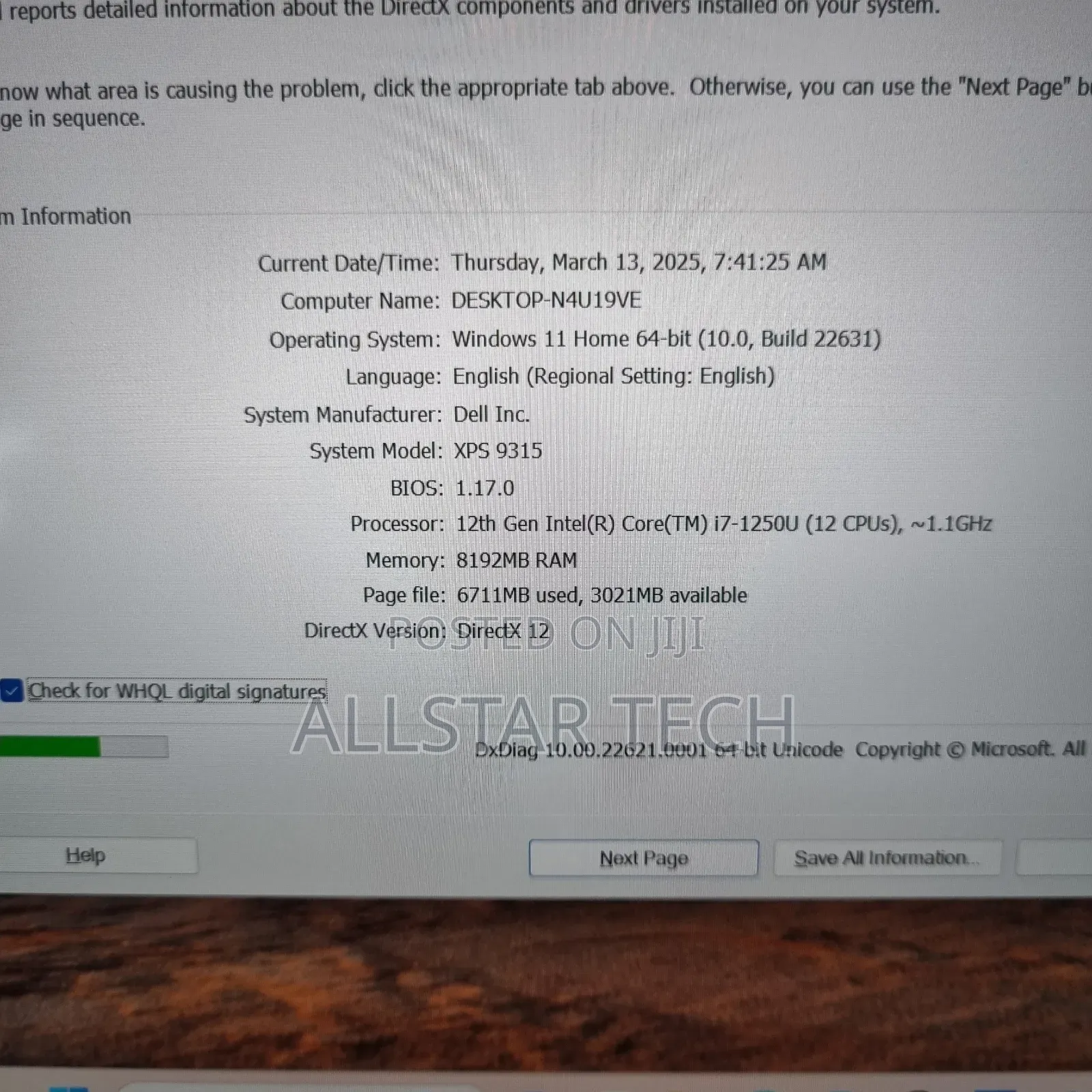 Laptop Dell XPS 13 9315 8GB Intel Core I7 SSD 512GB