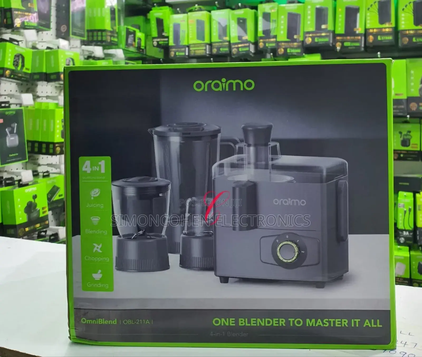 Oraimo Omniblend 4 in 1 Blender