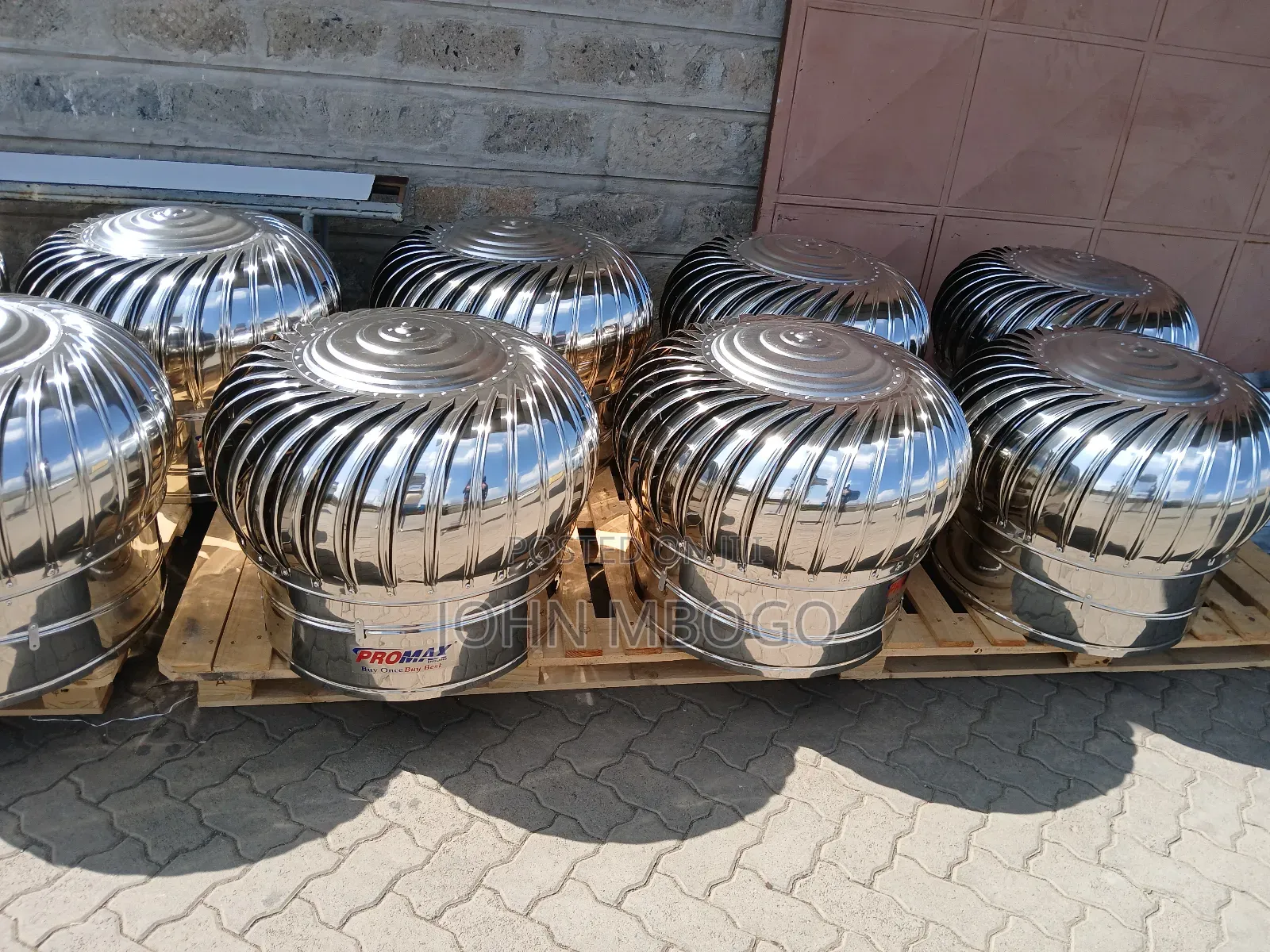 Wind Driven Ventilators- 500mm Cyclonez