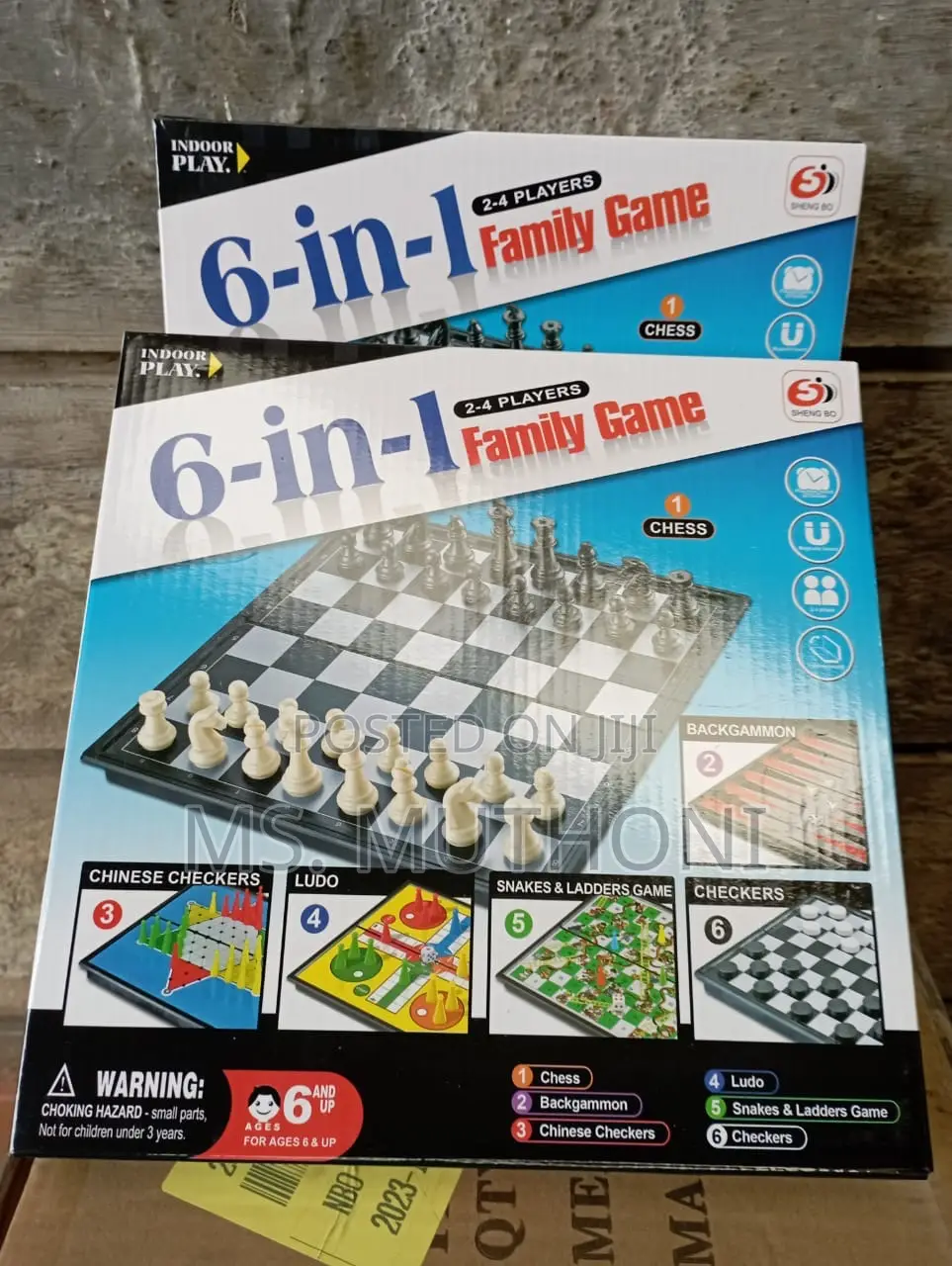 6 in 1 Family Game