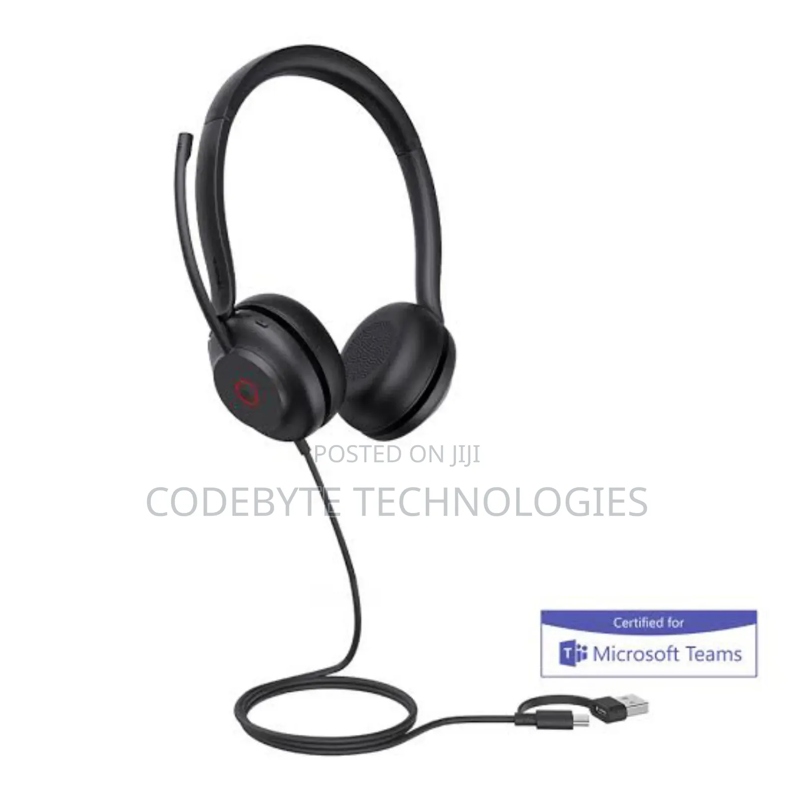 Yealink Uh35 Dual Usb Headset Dual Noise Cancelling Teams