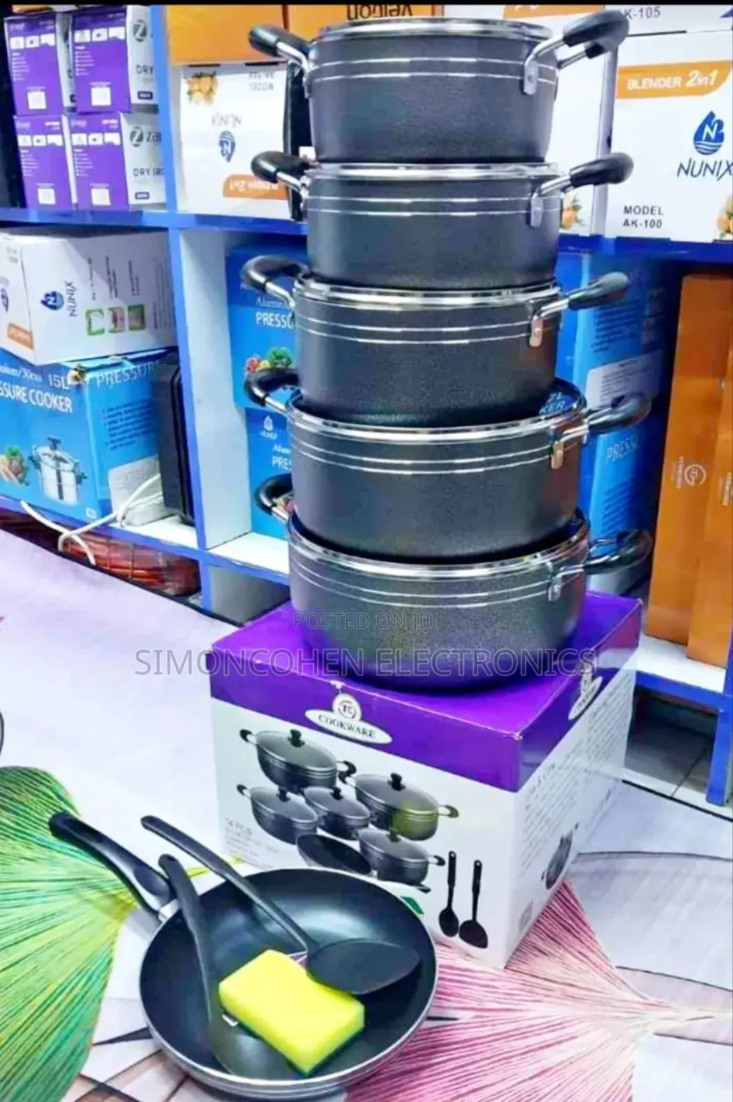 14 PCS Tc Nonstick Cookware Set