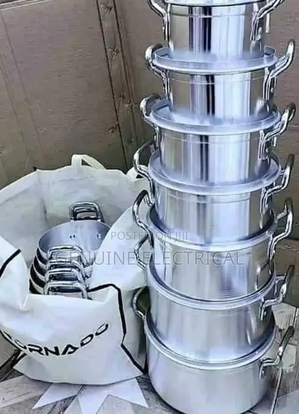 Cookware Set/Tornado Stainless Steel Cookware Set 14 PCS