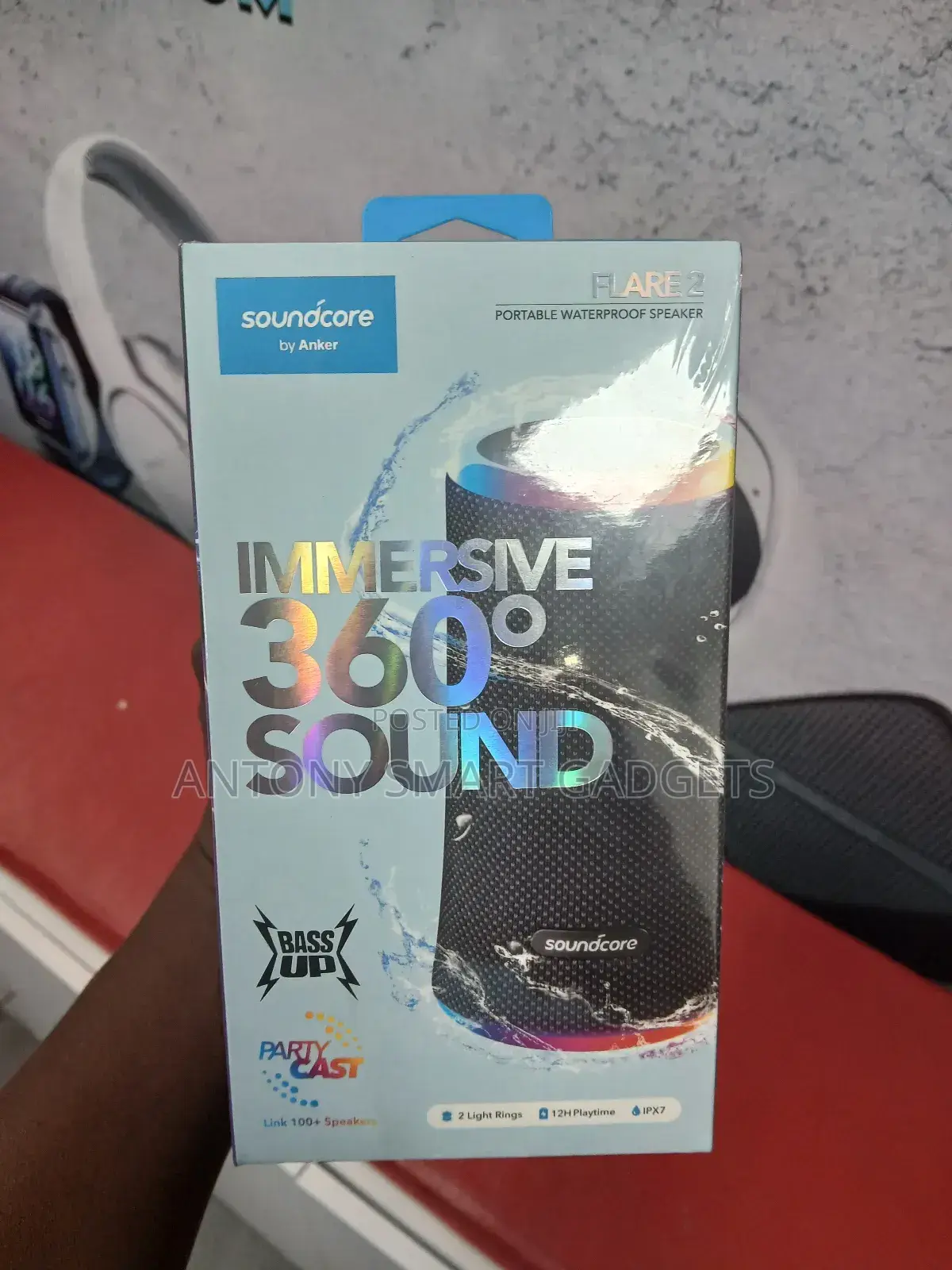 Soundcore Flare 2 Portable Speaker.