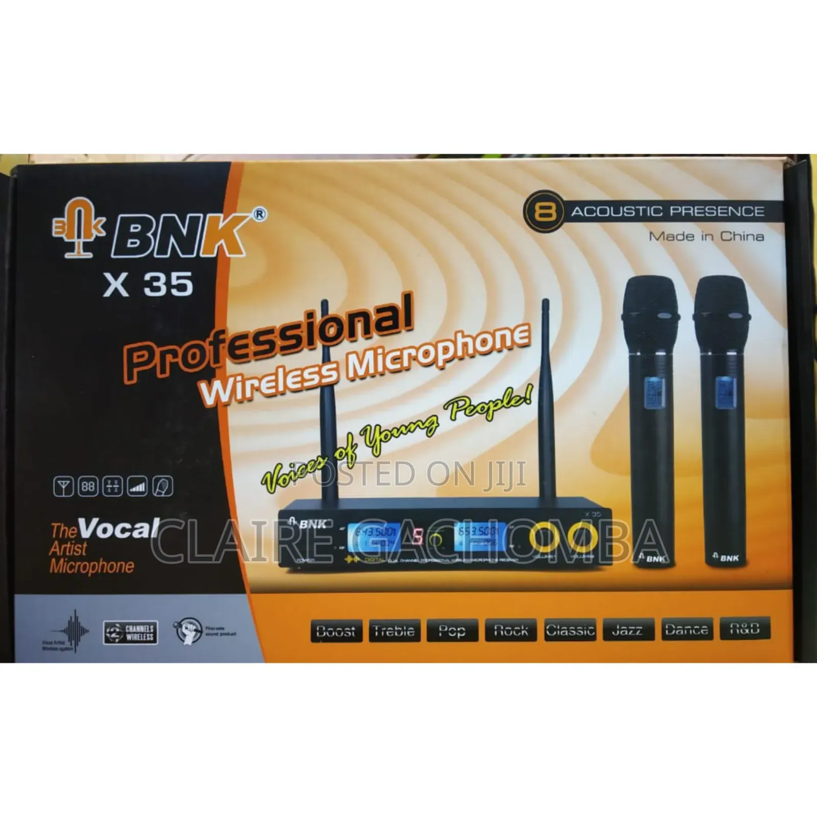 BNK X35 Uhf Wireless Microphone
