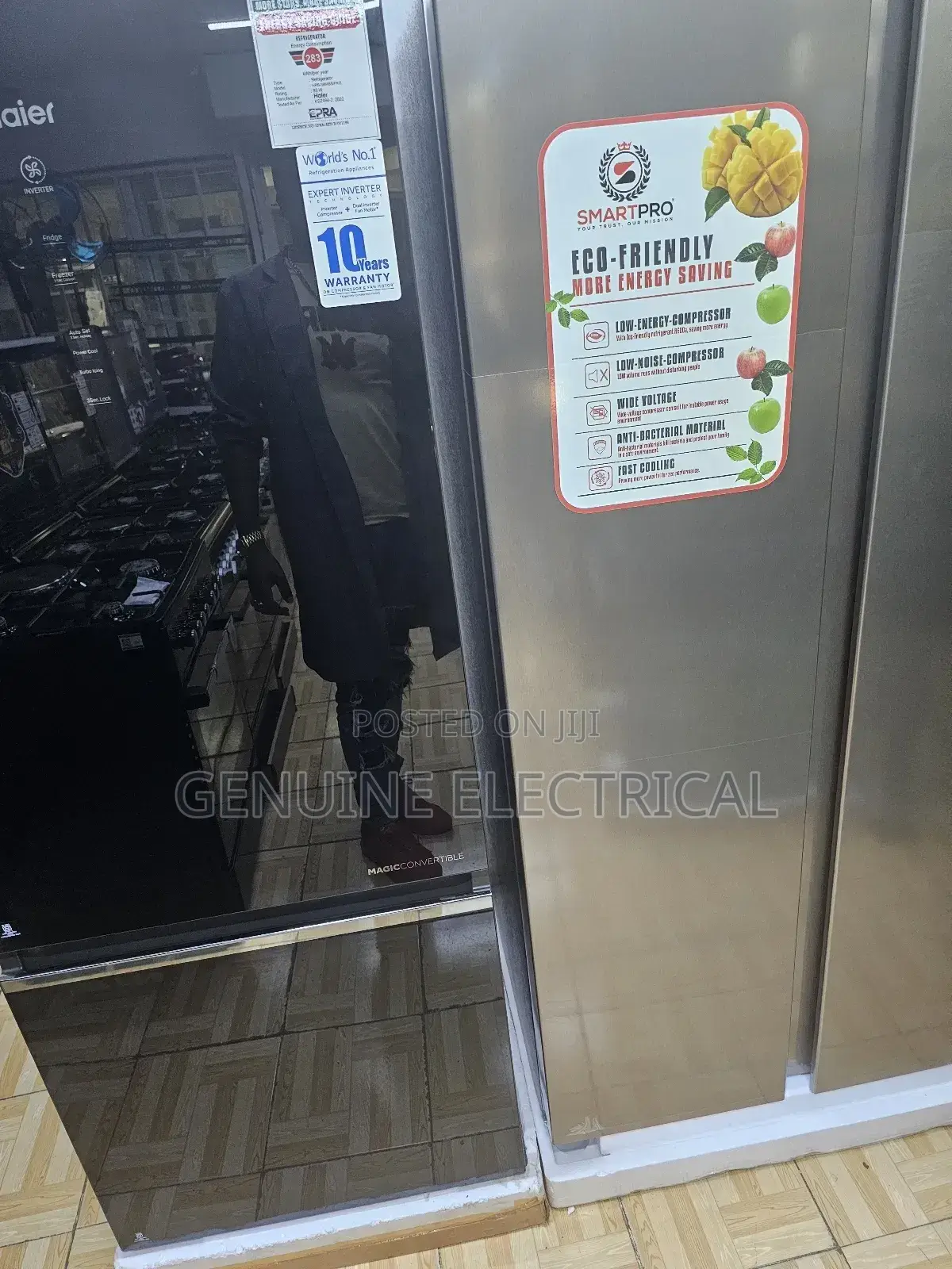 454litres Fridge Side by Side