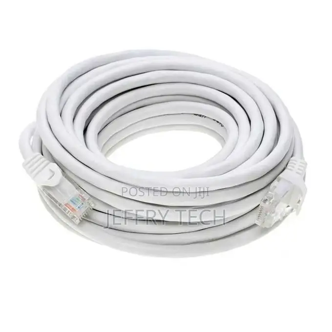 Ethernet Internet Lan Cable With Rj45 Connector 30 Meter