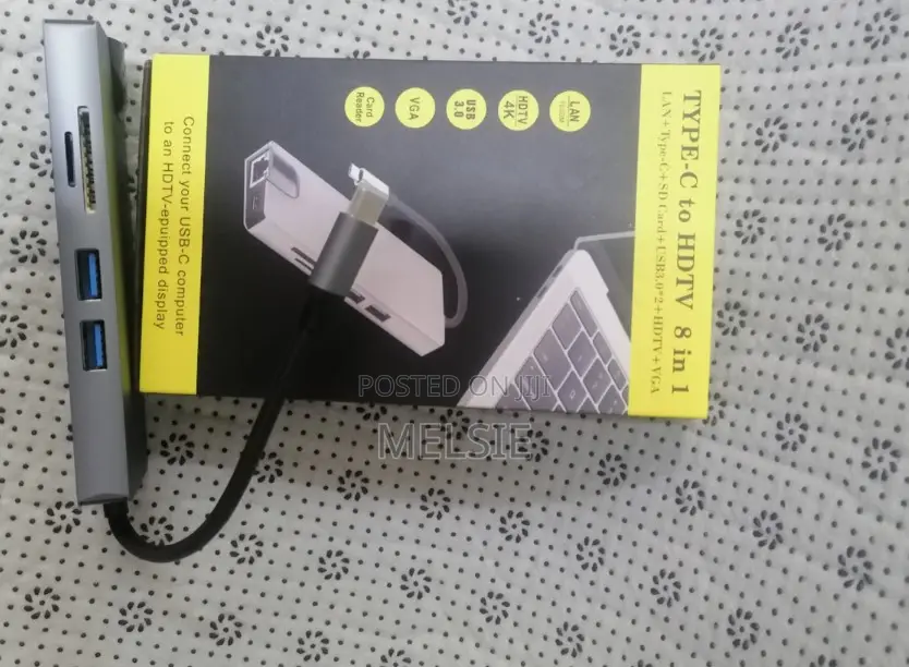 Type C to HDTV 5 in 1 Multiport Usb Hub