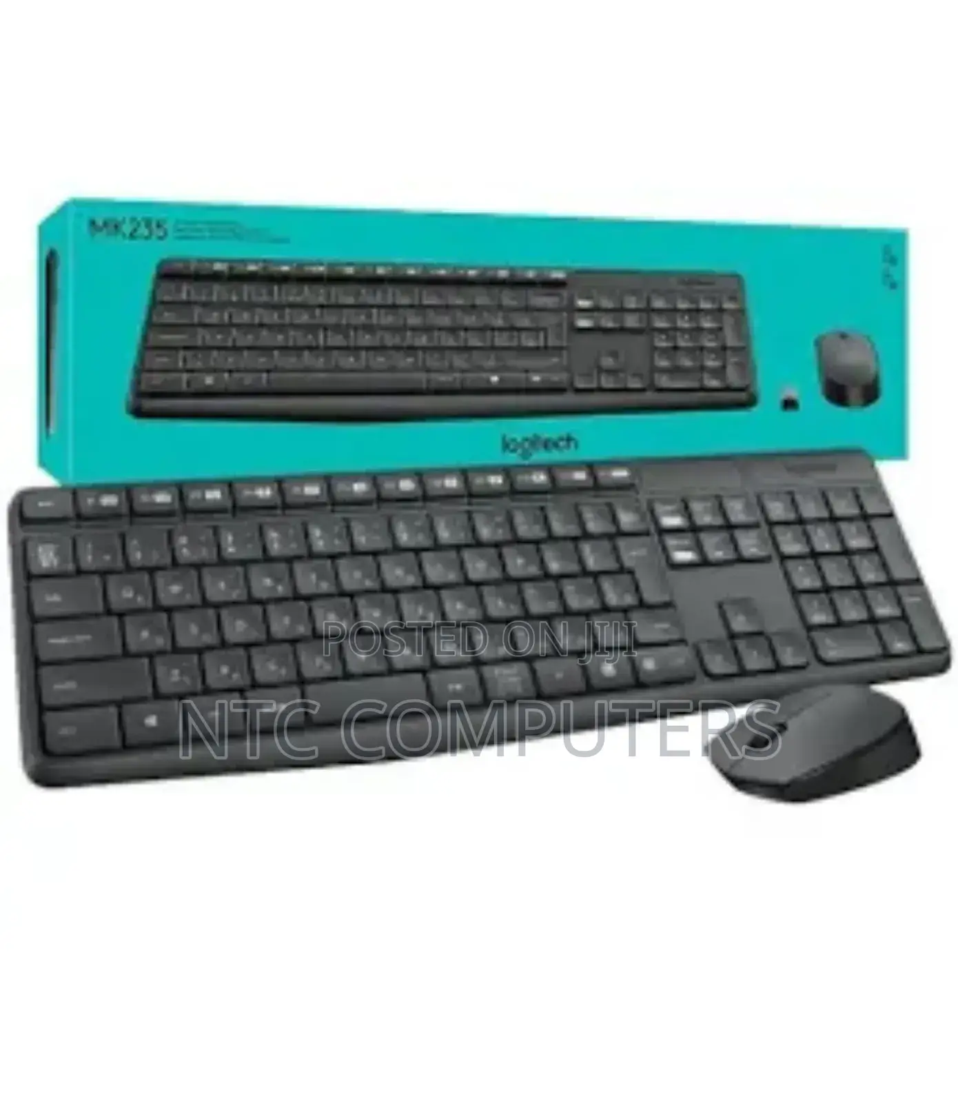 Logitech Wireless Keyboard Mouse Combo Mk235