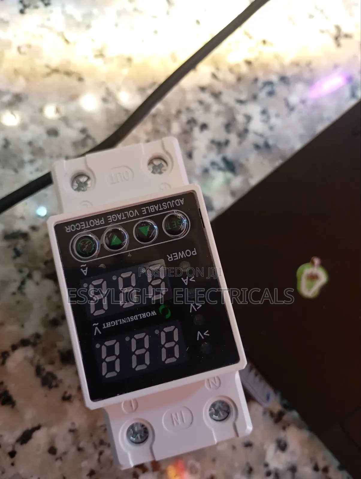 Over Under Voltage Protector Adjustable Single Phase 63a