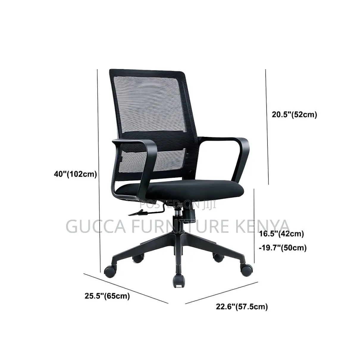 Office Chairs: Office Captain 24/7 Intensive Use Mesh Chair