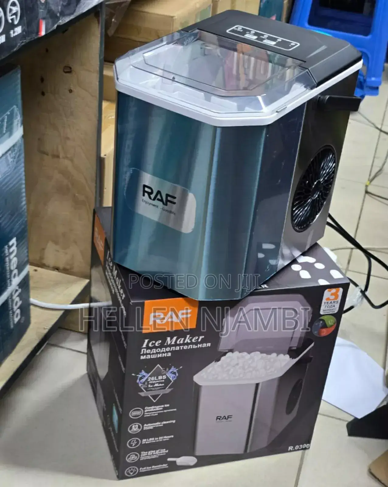 Ice Cube Maker 12kg Per 24 Hours