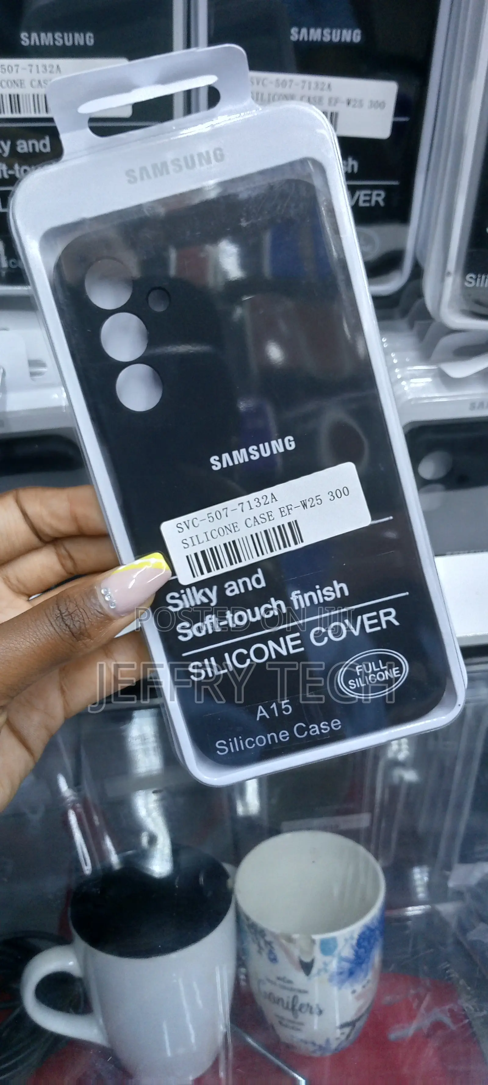 Silicone Case for Samsung Galaxy A15 Gel Rubber Bumper Case