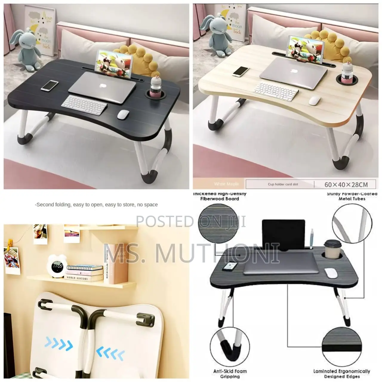 Folding Breakfast/ Study Table Laptop Desk