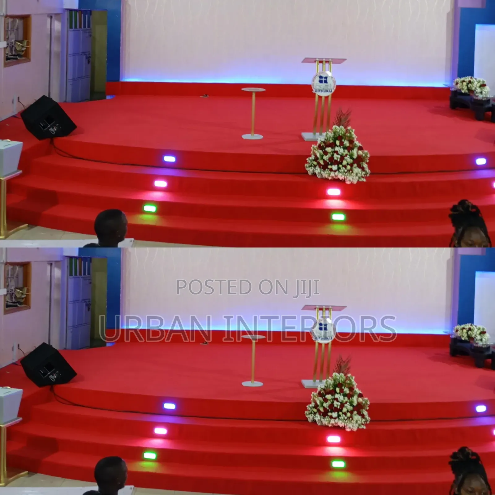 Wall to Wall Carpets. Full Altar Carpet Fitting