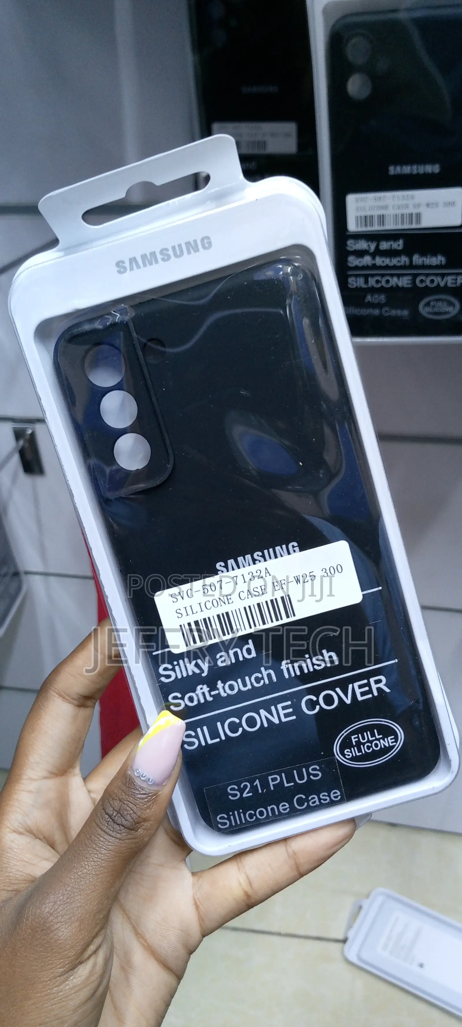 Samsung Galaxy S21+ Silicone Cover Original Shockproof