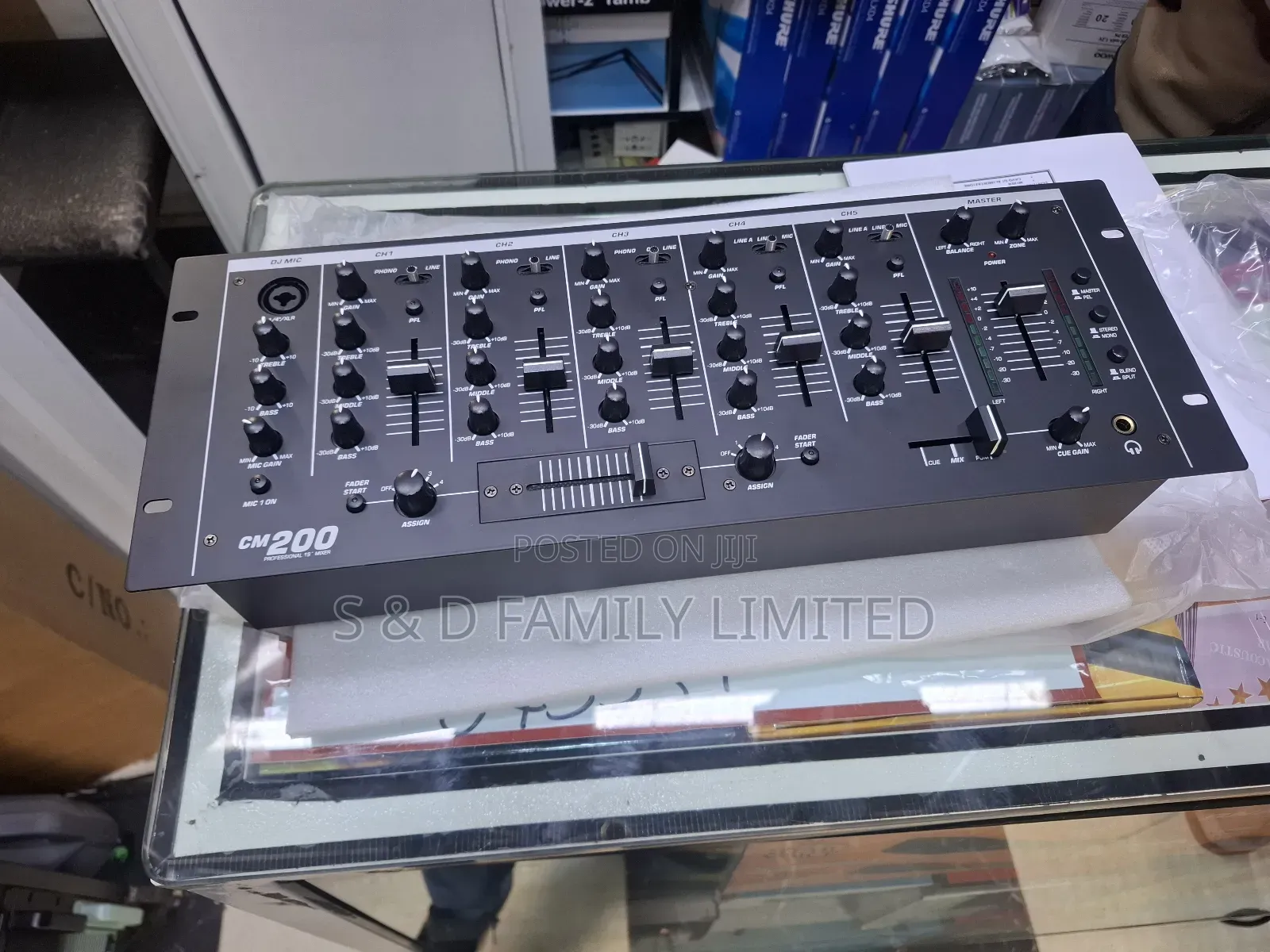 Cm 200 Music Dj Mixer