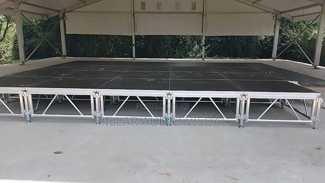 Imported Raised Dias Stages for Hire, Get From Pillar Avs