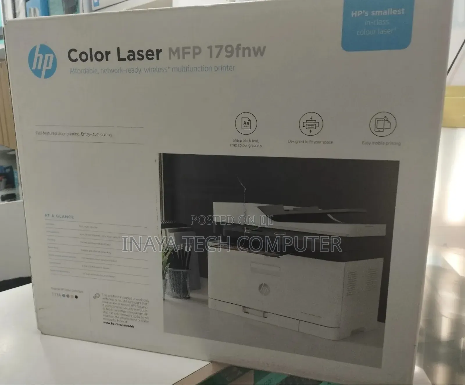 Hp Laser Mfp 179fnw Print, Copy, Scan, Fax Wireless Printer