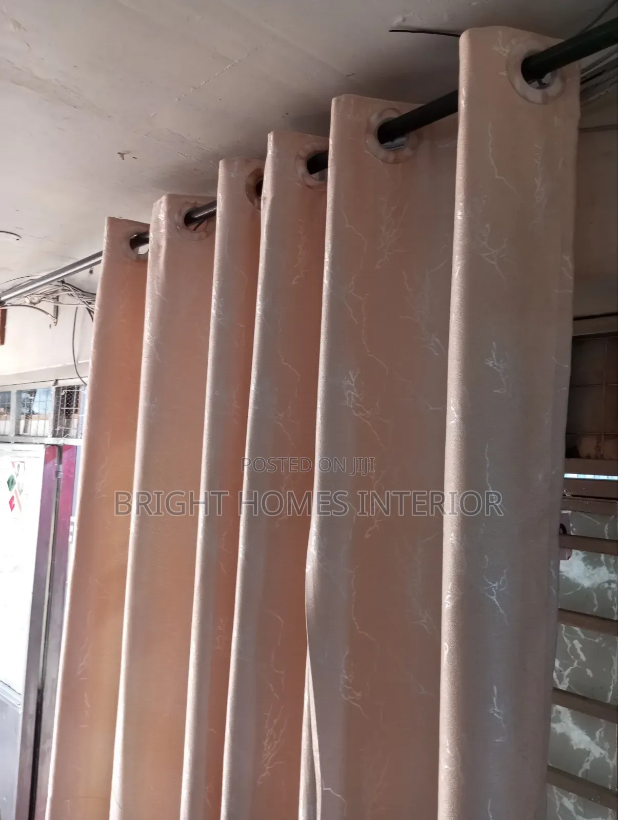 Cream /Beige Curtain Available Quality Material