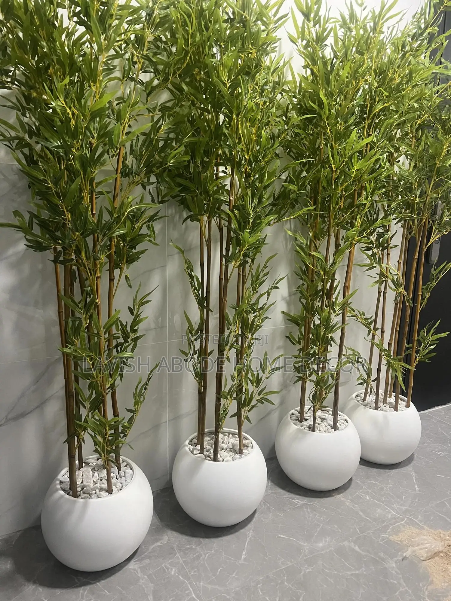 Artificial / Faux Bamboo Plant For Decor - Plastic