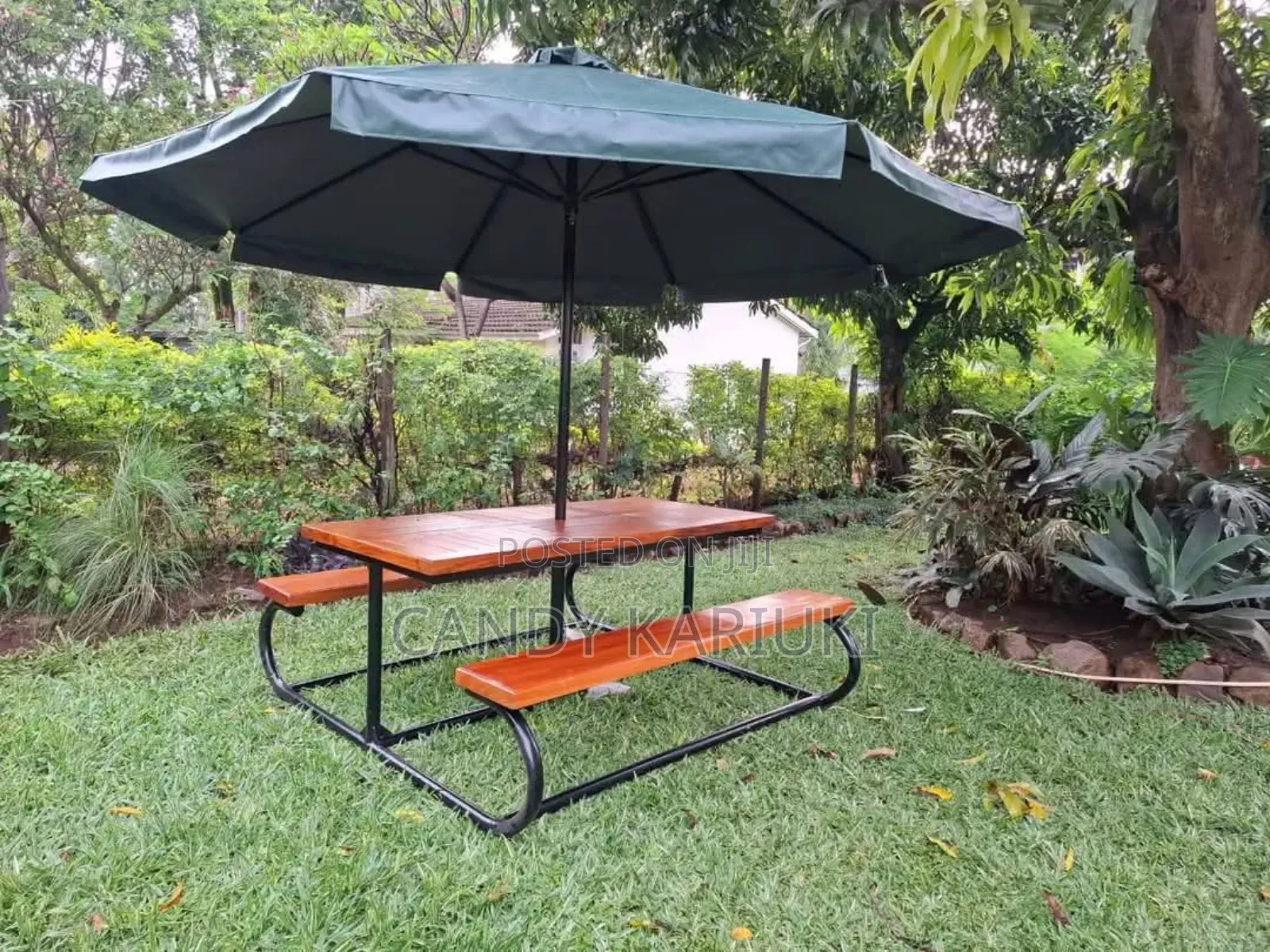 8 Seater Outdoor Double Bench Shade