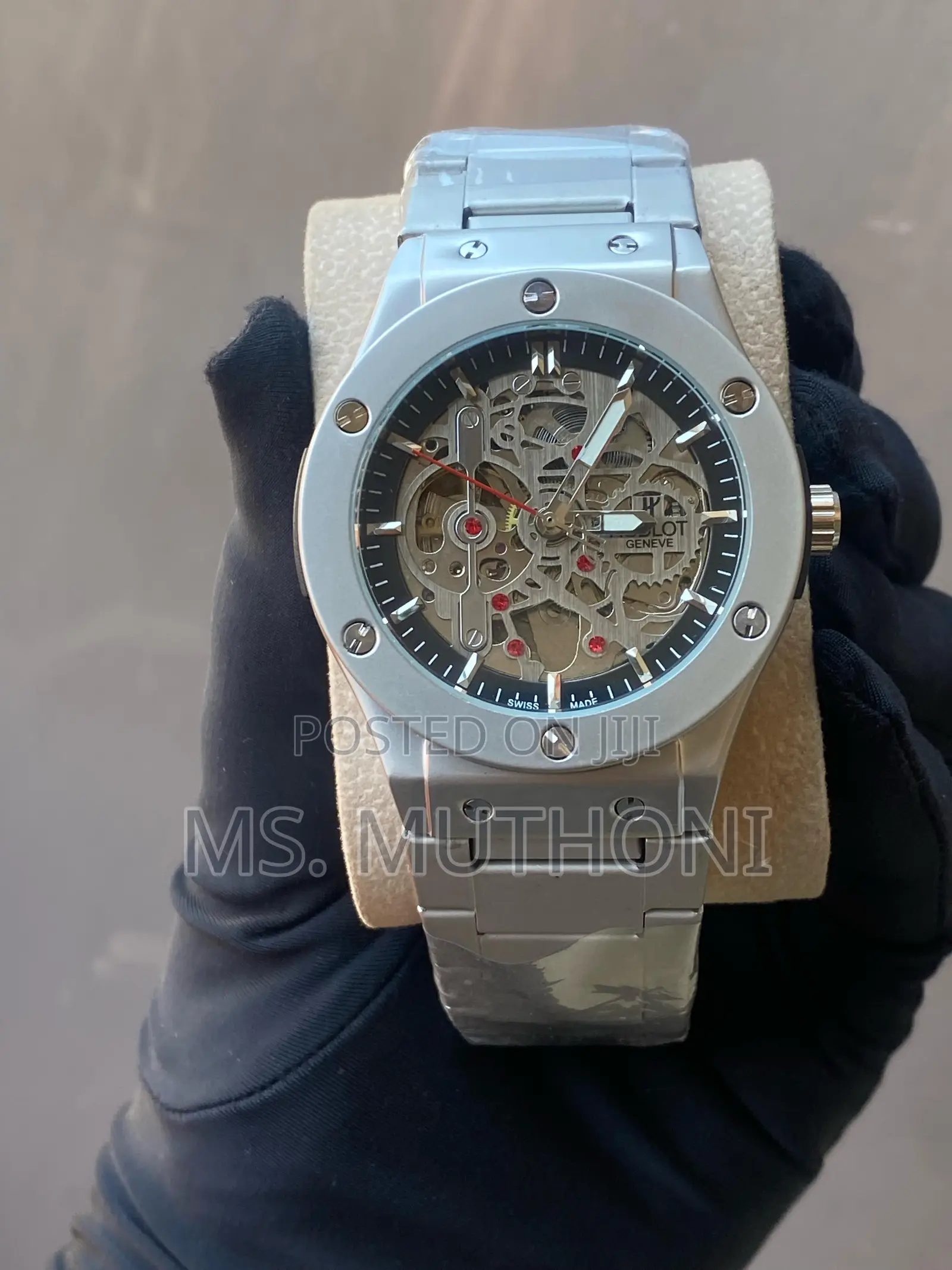 Stainless Steel Hublot Automatic Gents Watch