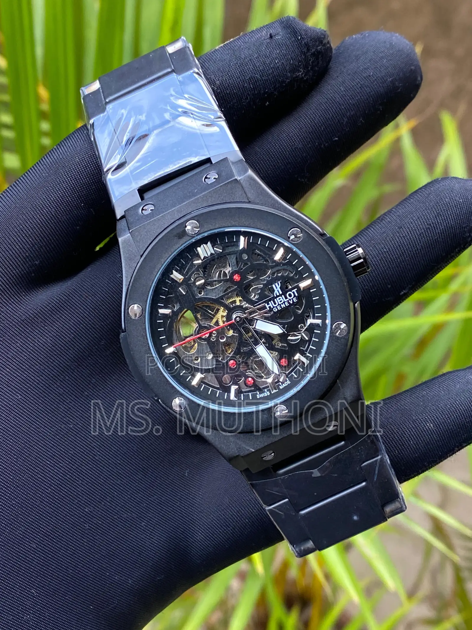 Stainless Steel Hublot Automatic Gents Watch