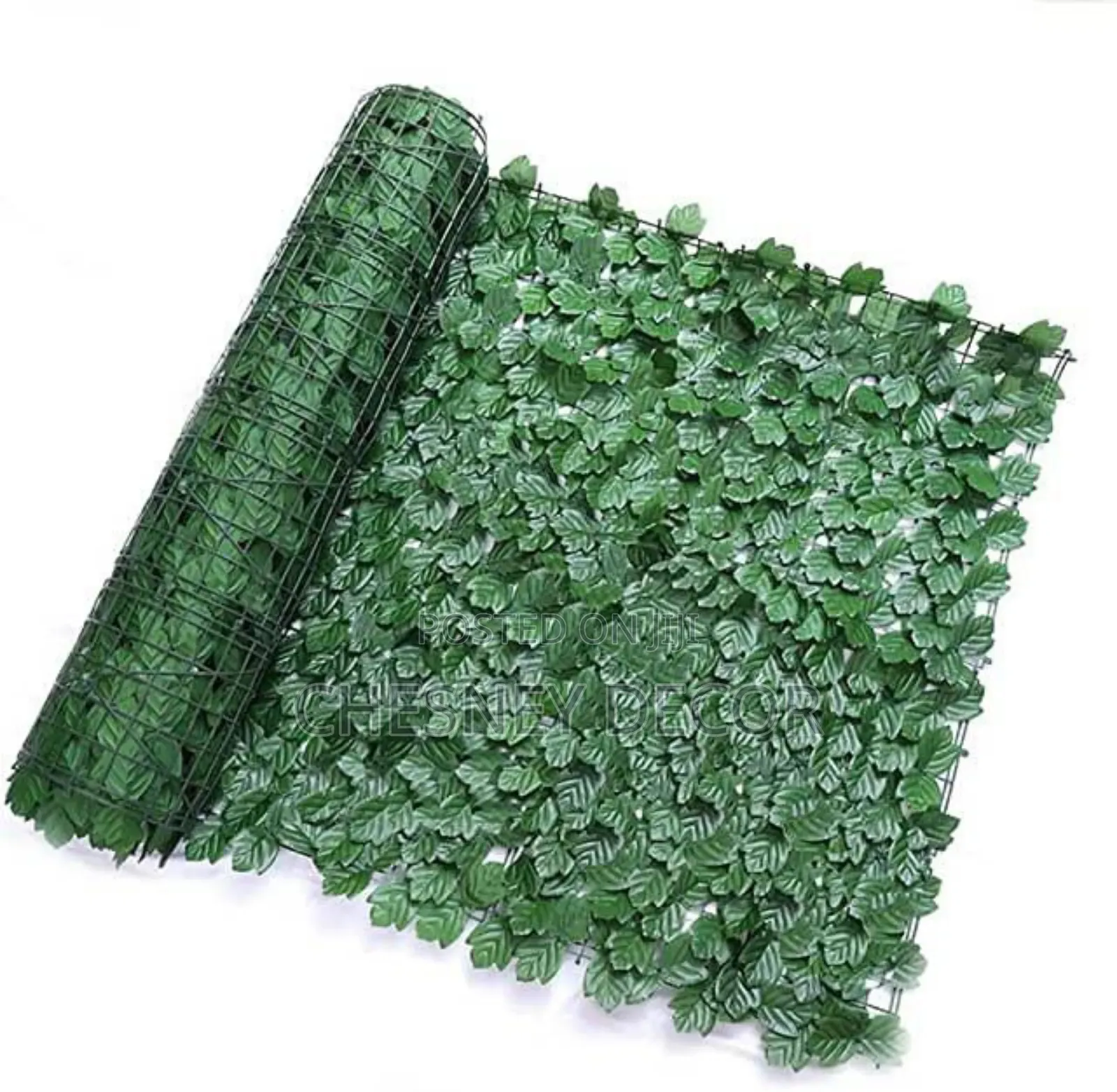 Artificial Leaves Fence