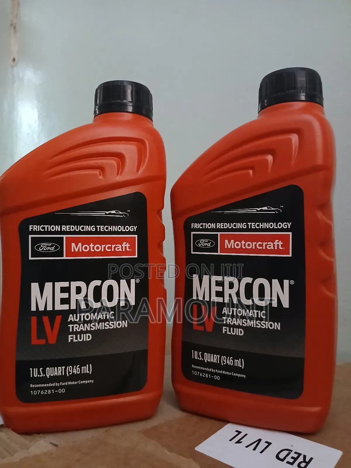 Mercon Lv Atf Ford