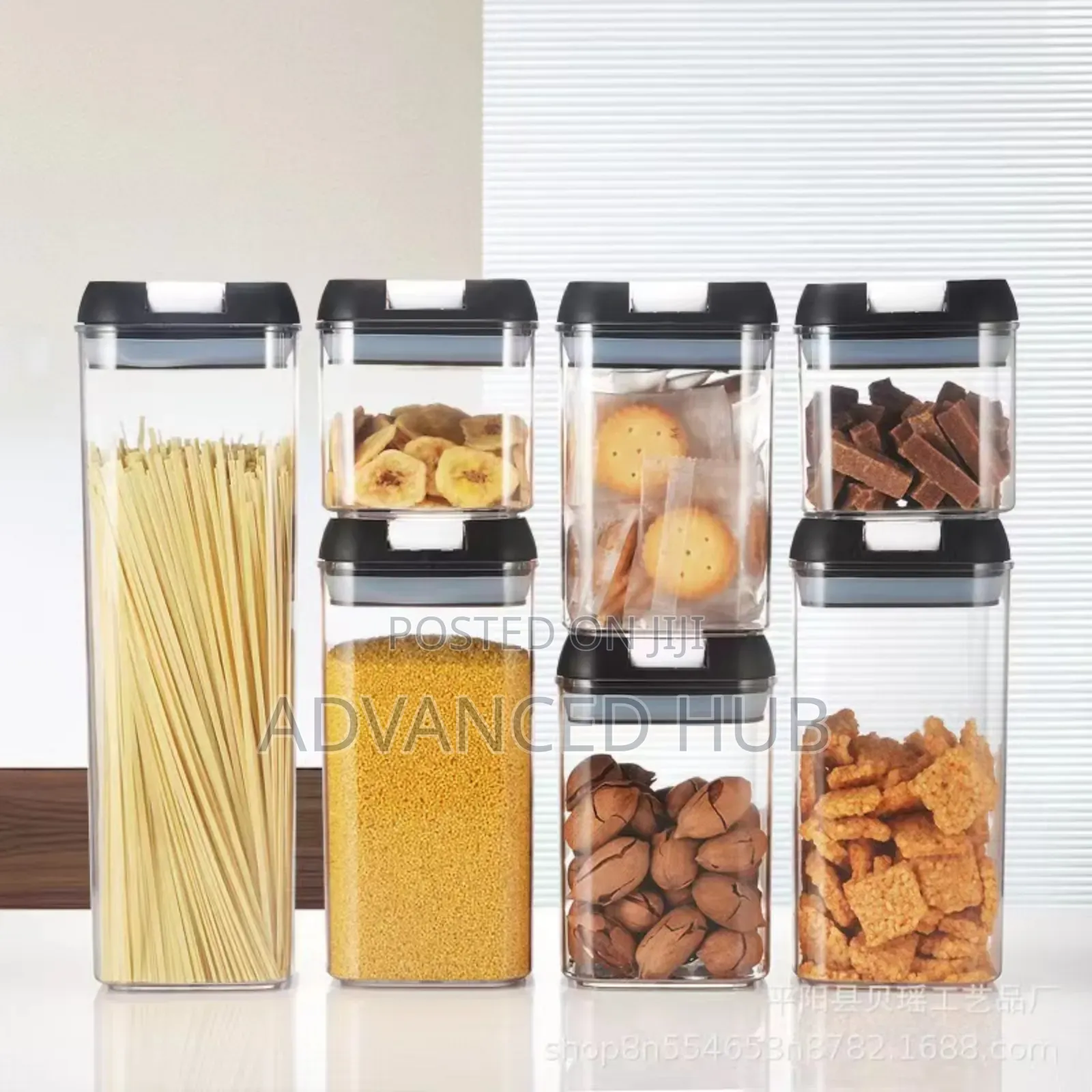 Acrylic 7pcs Set Food Containers