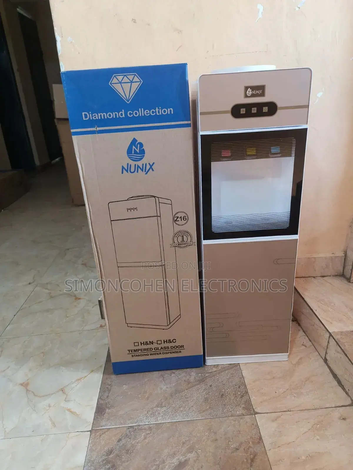 Nunix Z16c 3 Taps Hot, Normal and Cold Water Dispenser