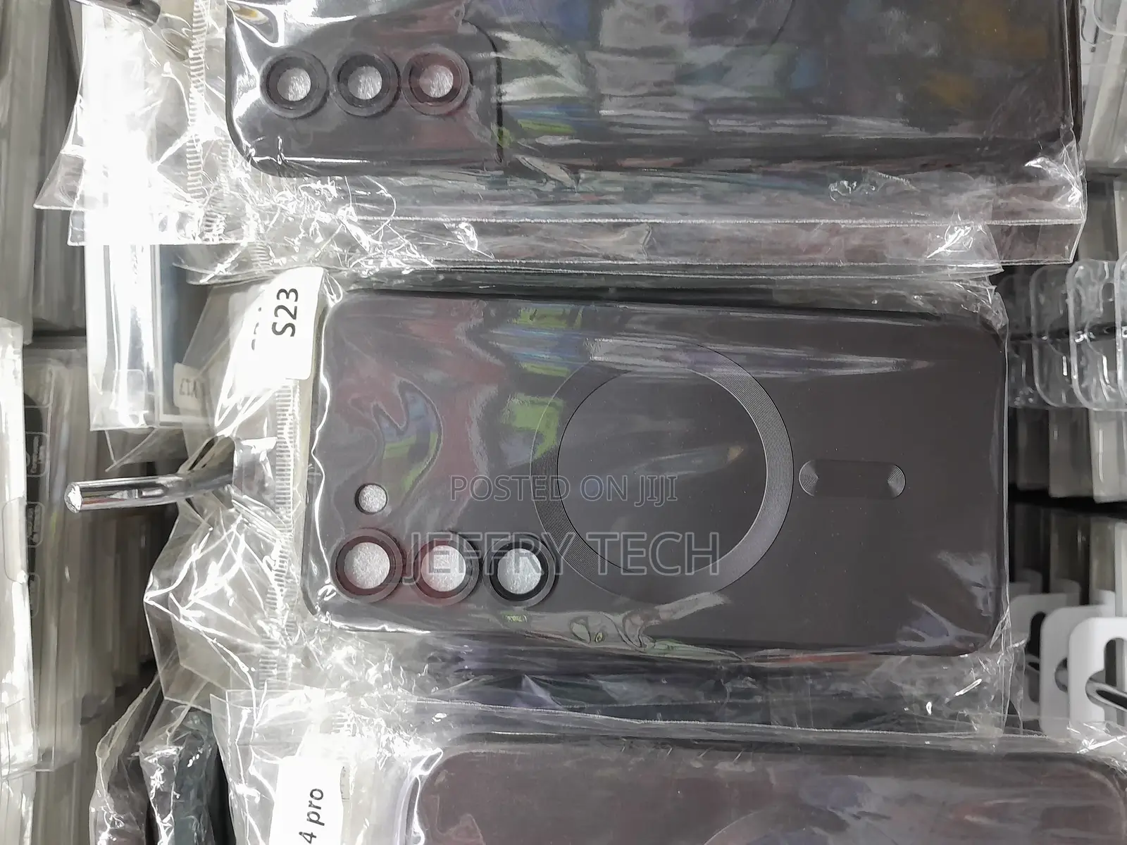 Galaxy S21 Ultra Magnetic for Magsafe Tpu Soft Phone Case