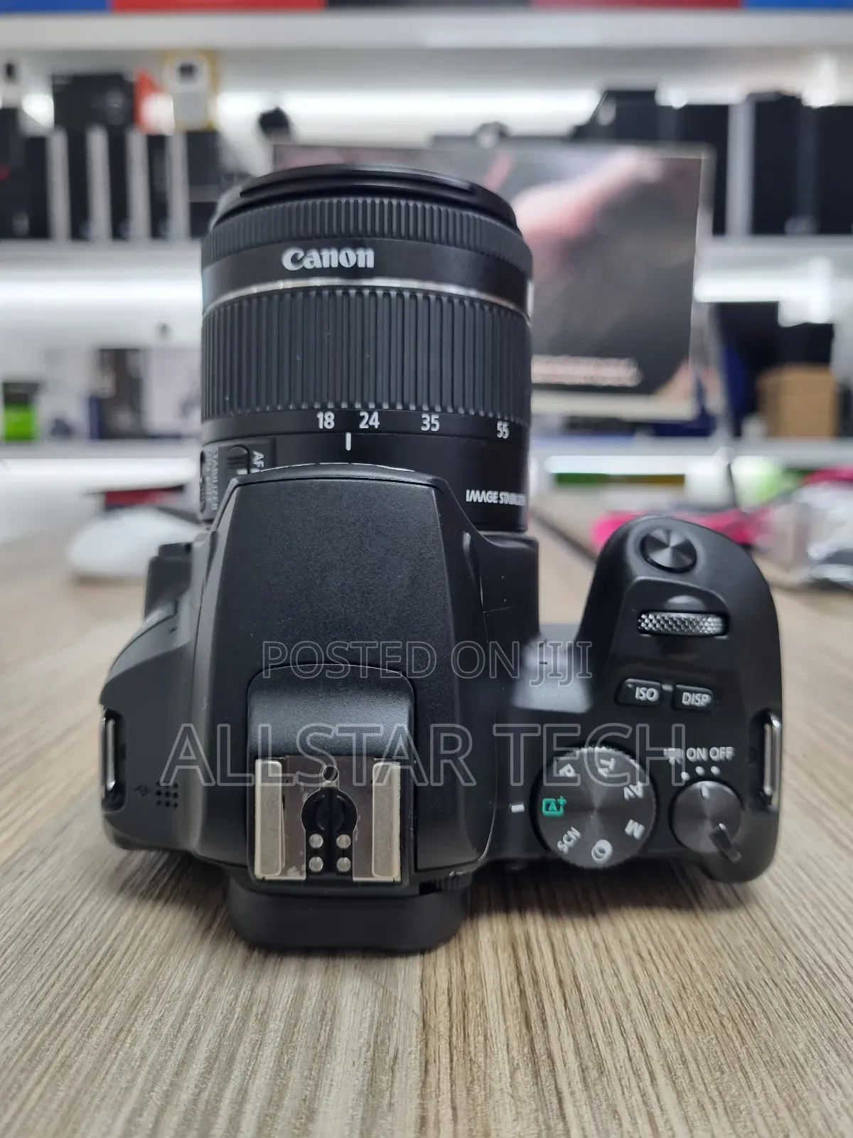 Canon Eos 250d DSLR Camera With 18-55mm Lens.