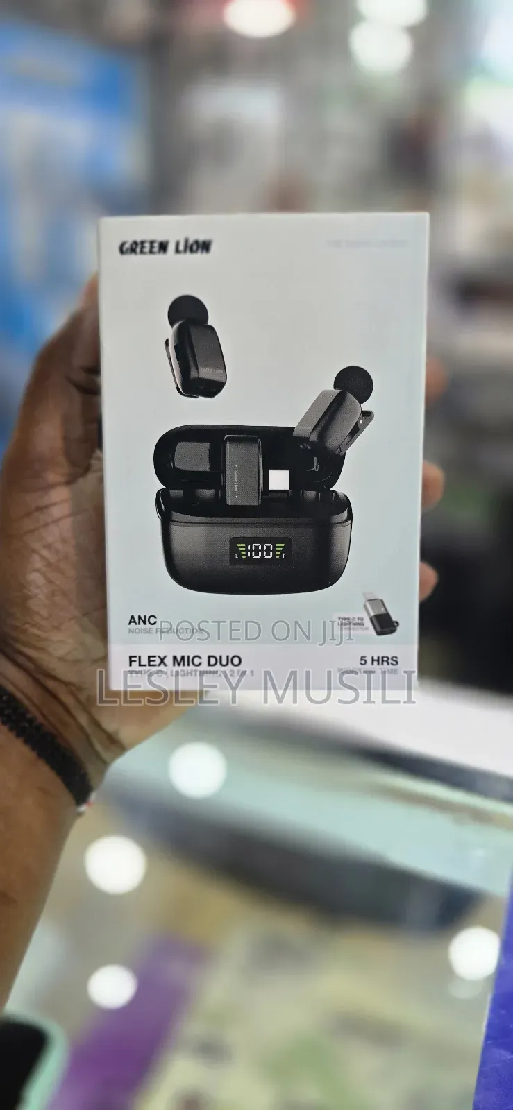 Greenlion Flex Duo Mic 2 in 1(Type C /Lightning