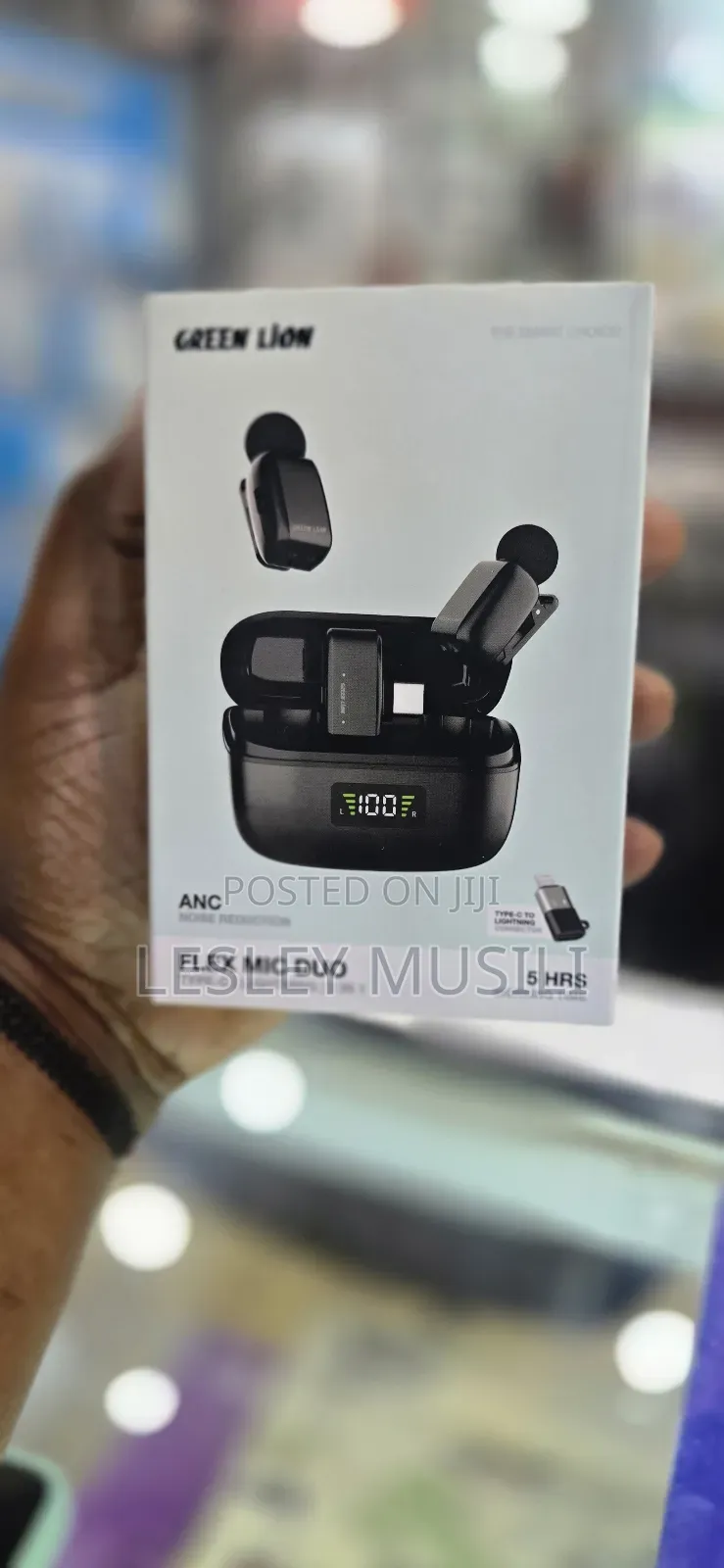 Greenlion Flex Duo Mic 2 in 1(Type C /Lightning
