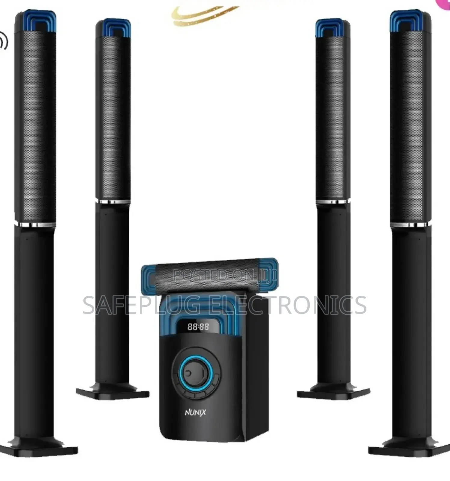 Nunix Nu-9090a 5.1 Deluxe Home Theatre System - Nunix