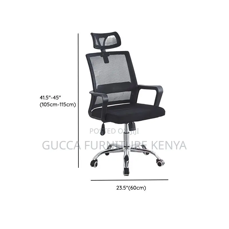 Office Chairs:Swivel Ergonomic Lumber Office High Back Chair
