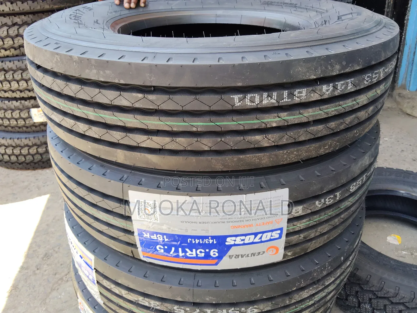 9.5r17.5 Centara Tyre 18pr (Commercial Tyre