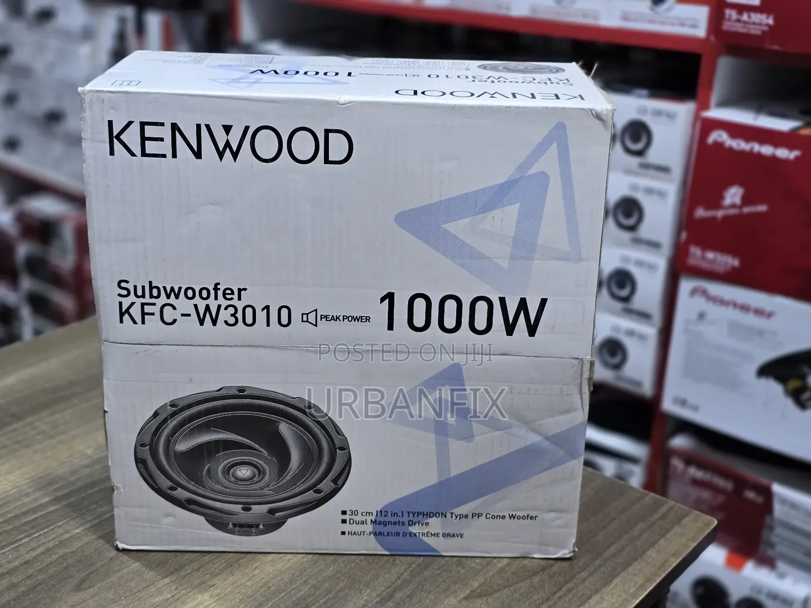 Kenwood 1000watts KFC-W3010 Powerful Bass Subwoofer