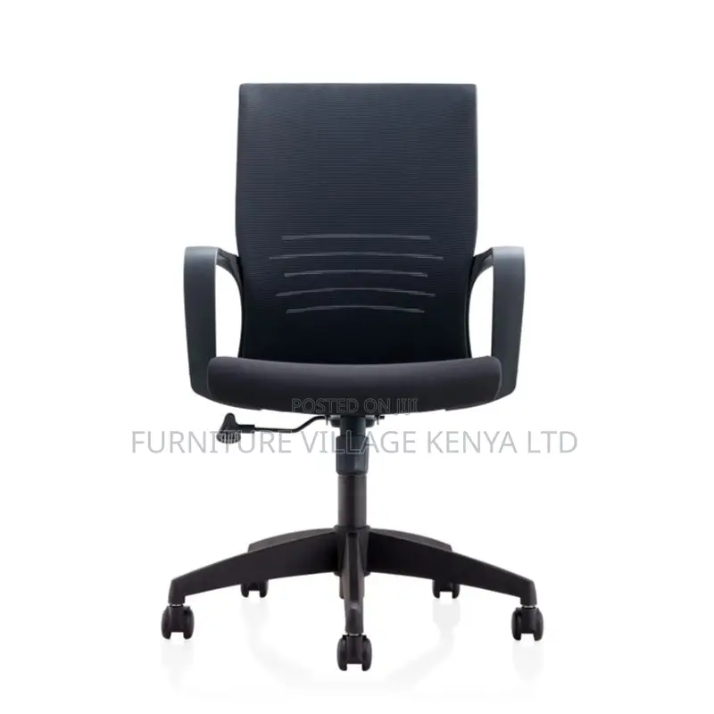Ergonomic Seat - Upholstered Wheeled Office Desk Chairs