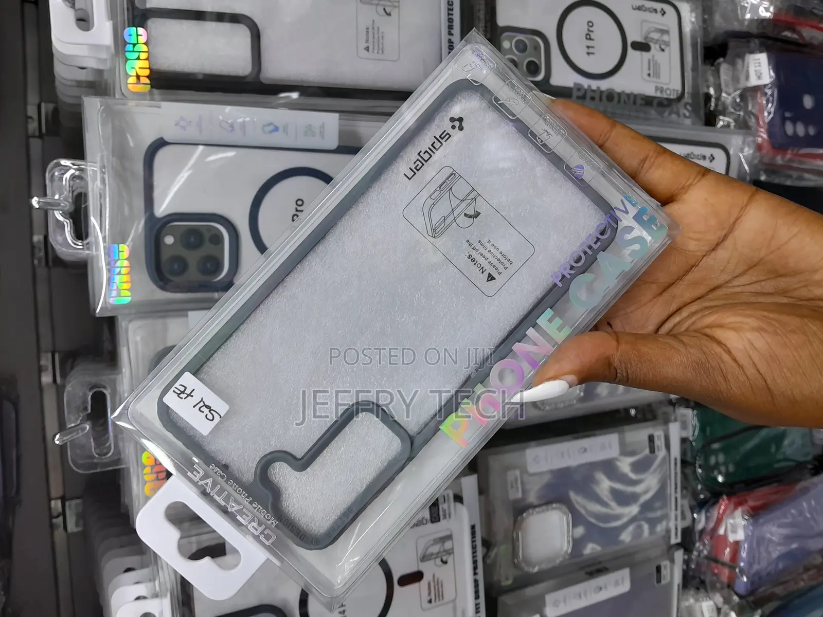 Clear Back Cover for Samsung Galaxy S21 Fe | Slim Shockproof