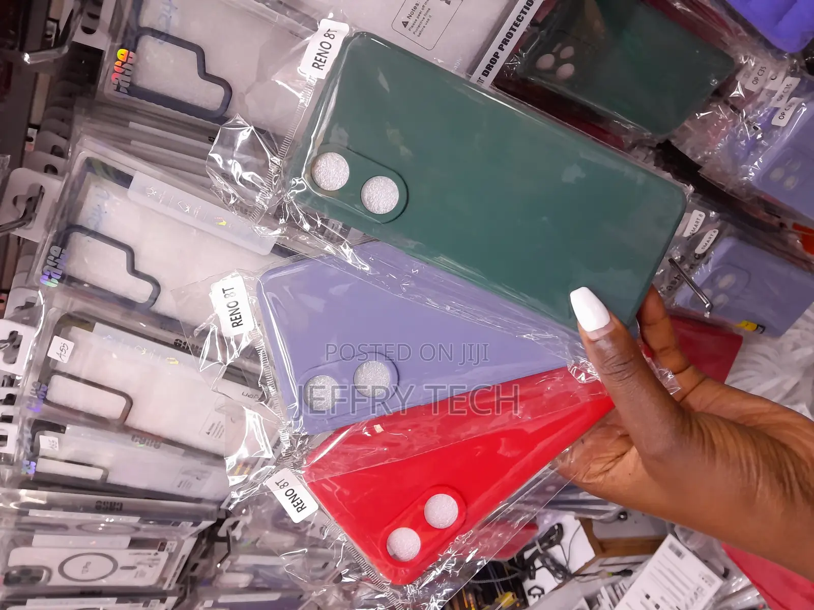 Silicone Case Soft Shockproof Cover for Oppo Reno 8t