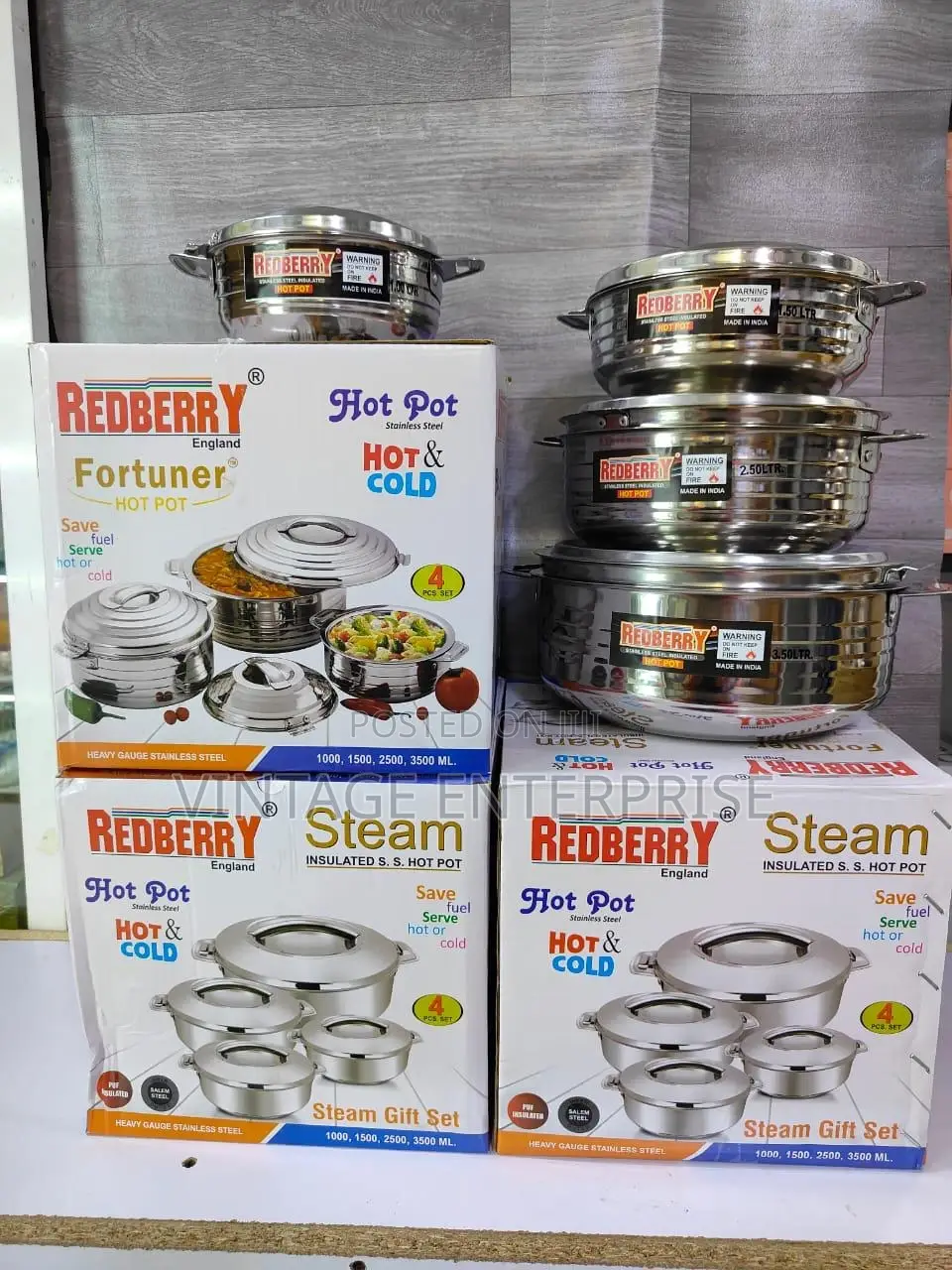 4pcs Redberry Fortuner Hotpots
