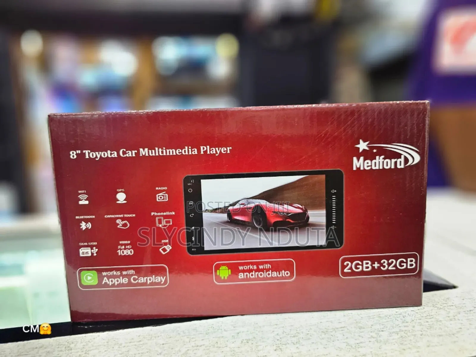 8" Toyota Car Multimedia Player