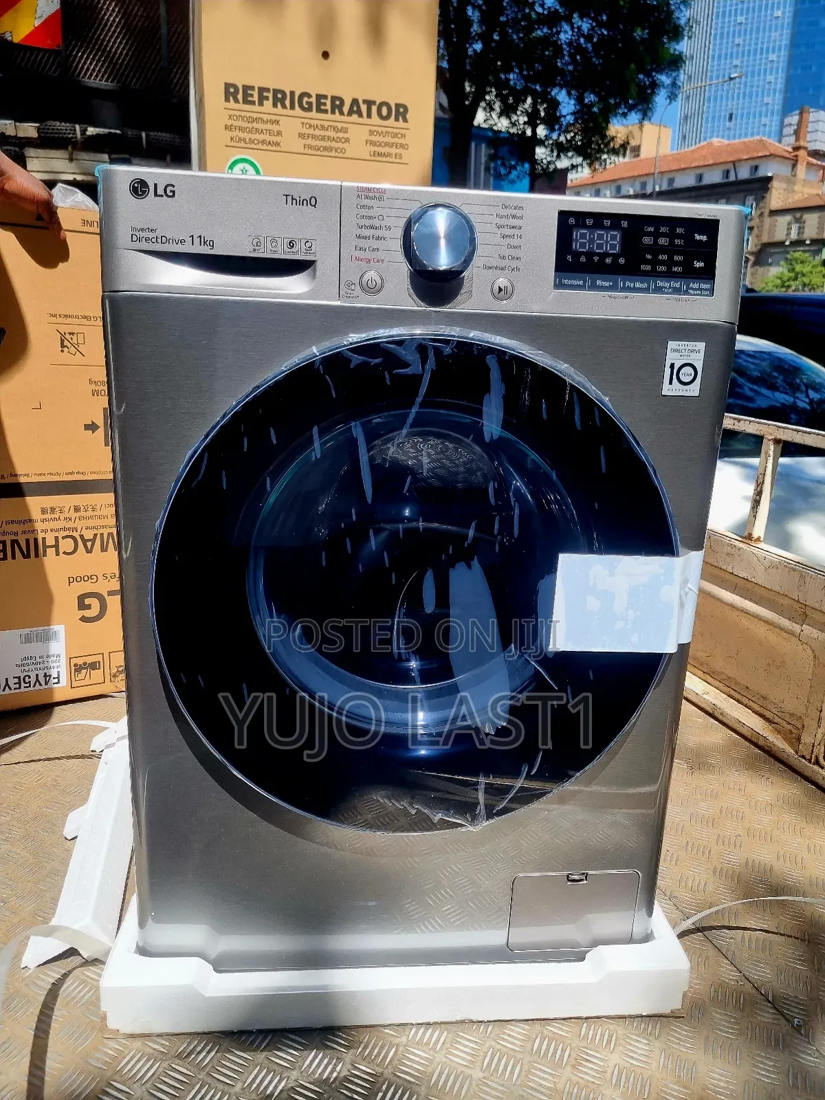 Lg F4y5eygypv Front Load Washing Machine 11kg